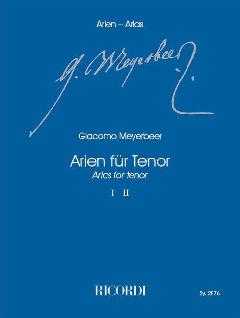 Arien - für Tenor (II)- - zpěv a klavír
